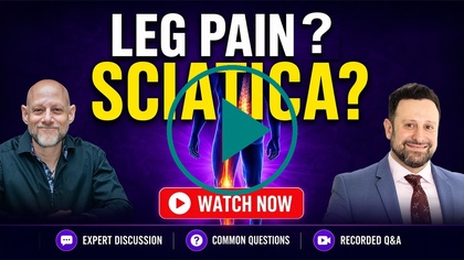 Sciatica & Leg Pain: Live Q&A with Spine Surgeon Mr Ramsey Chammaa