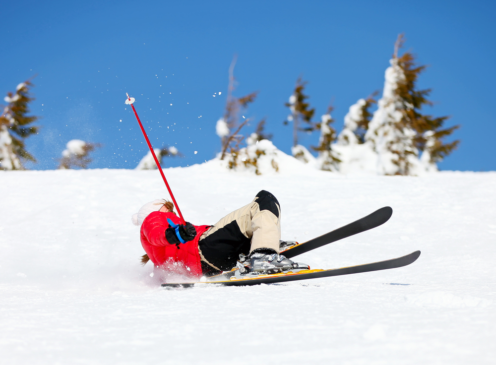 Orthopaedic and knee skiing injuries